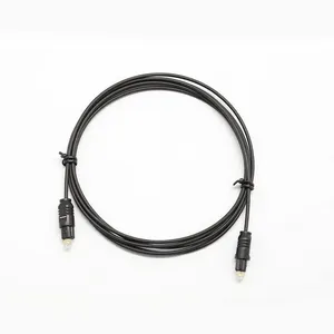 Câble audio numérique optique 10 pieds, cordon optique Toslink fin en fibre optique plaqué or S/PDIF pour home cinéma, barre de <span class=keywords><strong>son</strong></span>, TV, PS4 - Product Image 2