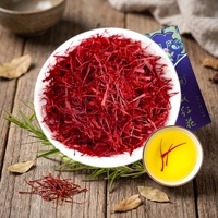 Extracto de Cártamo Orgánico Crudo Procesado por AD, Pétalos de Azafrán Crocus Sativus