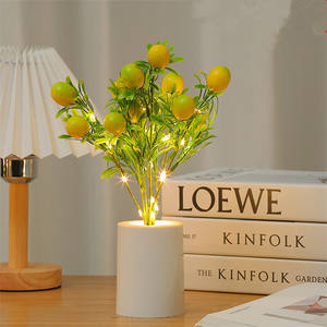 Hogar sala de estar decorativa artificial Rosa flor con <span class=keywords><strong>maceta</strong></span> simulación ramo lámpara boda adornos - Product Image 3