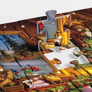 <span class=keywords><strong>Rompecabezas</strong></span> Rectangular de Papel RZP 2024 con Diseño de Cabaña y Chalet para Bebés, Material de Papel, <50 Piezas, 0-24 Meses - Product Image 4