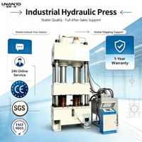Presse hydraulique à quatre poteaux de 630 tonnes avec pompe PLC, châssis en H, pour le formage de pièces automobiles, de roulements de moteur et d'engrenages de haute précision