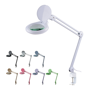 Dụng Cụ May Vá Mỹ Phẩm Làm Đẹp Mặt Cho Tiệm Làm Móng Kính Lúp Đèn Led Có Chân Đế Đặt Sàn - Product Image 3