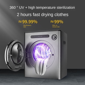 Asciugatrice a Tamburo PTC Intelligente per Uso Domestico, Grigia, Stile Semplice, per Dormitorio, con Sterilizzazione Automatica, Alimentazione Elettrica - Product Image 3
