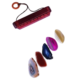 Carillon éolien en cristal naturel DIY en gros pour la décoration intérieure, acheter chez <span class=keywords><strong>Taiba</strong></span> Agate - Product Image 5