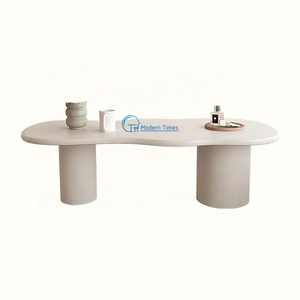 Mobilier moderne pour le salon <span class=keywords><strong>table</strong></span> de <span class=keywords><strong>cocktail</strong></span> minimaliste <span class=keywords><strong>scandinave</strong></span> en mdf <span class=keywords><strong>table</strong></span> basse de forme irrégulière - Product Image 2