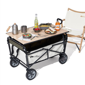 Carrito de Jardín Plegable y Portátil para Almacenamiento y Camping, Precio al por Mayor - Product Image 2