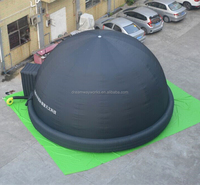 Cúpula de planetario inflable portátil, tienda de planetario inflable para la venta