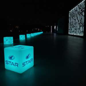 Sillon Lounge Puff Sala Iluminada Cubo Led Rgb <strong>Glow</strong> <strong>Cube</strong> - Product Image 4