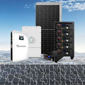 Sistema de Energía Solar para Uso Doméstico SUNDTA, Fotovoltaico, 5KW, 8KW, 10KW, 15KW, Sistema Híbrido de Almacenamiento de Energía Solar - Product Image 1