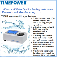 TIMEPOWER Desktop Ammonia Nitrogen Analyzer Dozens Detection Parameters Expandable Customizable Lab Supply for Efficient