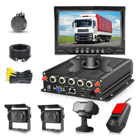 Caméra embarquée mobile DVR 4G GPS WiFi 8 canaux haute performance avec ADAS, capteur G, vision nocturne, étanche, caméra AHD pour fourgon de logistique