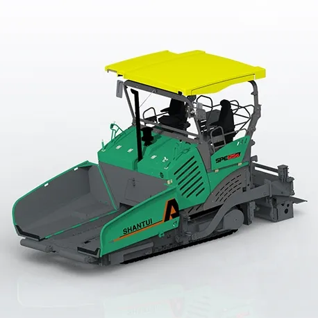 SHANTUI 12.5m asfalt makineleri SPE125-G kaldırım yol makinesi finişer satılık