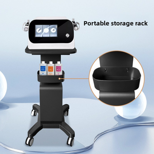 Chariot de Salon Moderne en ABS avec Châssis Métallique, Plateau de Travail, Machine Esthétique Slim, Durable, 4 Roues pour Appareil de Beauté - Product Image 3