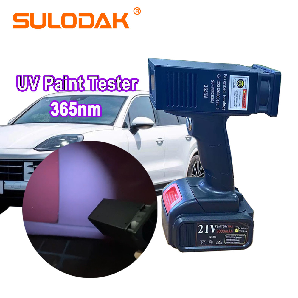 Hot Sale Ultraviolet Lamp for Car Inspection Portable Rechargeable Car Paint Repaired UV Detect LED Light 50W 365nm UV Lamp