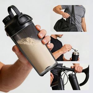 <strong>New</strong> Arrival 700ml Double Wall Stainless Steel Shaker Cup for Outdoor Sports and Fitness Protein Powder Shaker <strong>Bottle</strong> with Handle - Product Image 5