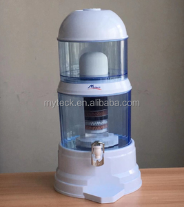 Elegante filtro alcalino in ceramica a cupola 18L salute stella tavolo pentola acqua minerale più grande depuratori di acqua a carbone attivo manuale - Product Image 4