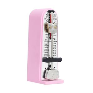 Metronomo meccanico universale per chitarra Ukulele strumenti musicali Logo personalizzato rosa tamburello tipo di tamburo - Product Image 3