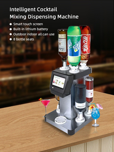 Máquina Automática para Hacer Cócteles, Mezcladora <span class=keywords><strong>de</strong></span> Bebidas <span class=keywords><strong>de</strong></span> 8 Botellas - Product Image 5