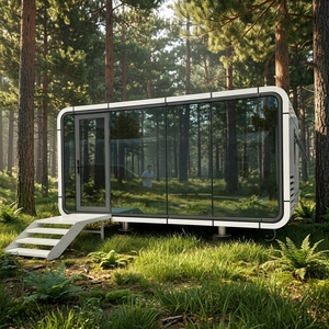 <span class=keywords><strong>Casa</strong></span> Container Espandibile Apple Cabin 20ft, Nuovissima <span class=keywords><strong>Casa</strong></span> Moderna per Intrattenimento, <span class=keywords><strong>Casa</strong></span> Prefabbricata a Capsula - Product Image 1