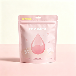 Sachet Zip Personnalisé OEM pour Kit d'Échantillons de Soins de la Peau, Ensemble de Routine Quotidienne, Pack d'Essai de Voyage, Emballage pour Vente en Ligne et au Détail - Product Image 2