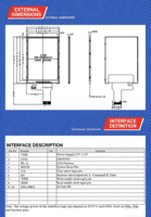 Dispositif de communication intelligent YSD avec écran TFT de 3,5 pouces, interface MCU 24 broches, résolution 320x480, circuit intégré de pilote ST7796S/7365P
