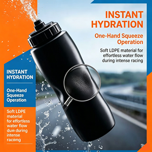 Borraccia Premium per Ciclismo, Idratazione Istantanea, Apertura con Una Mano, Anti-Goccia, Resistente per Gare, Allenamenti e Viaggi - Product Image 2