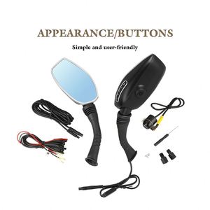 Specchietto retrovisore impermeabile telecamera moto 1080P loop record motore dash <span class=keywords><strong>cam</strong></span> per moto - Product Image 6