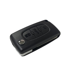 Accessoires automobiles pour voiture Coque <span class=keywords><strong>de</strong></span> clé vierge Housse <span class=keywords><strong>de</strong></span> remplacement pour porte-clés Fit for Peugeot Citroën 2/3buttons - Product Image 5