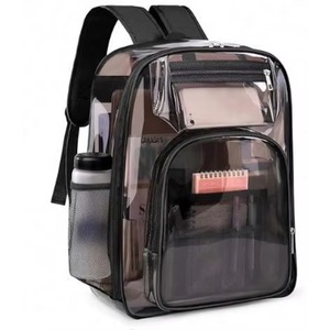 Échantillon gratuit : Sac à dos transparent, grand sac à dos transparent robuste et résistant, sac à dos transparent, idéal pour le travail - Product Image 1