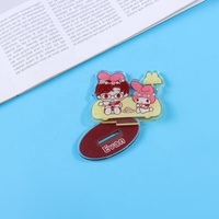 Support de base en acrylique personnalisé d'anime holographique en plastique transparent translucide à double face avec logo personnalisé