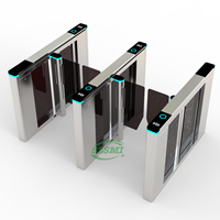 Torniquete de Paso Rápido, Puerta Automática de Control de Acceso, Sistema de Seguridad para Áreas de Alto Tráfico