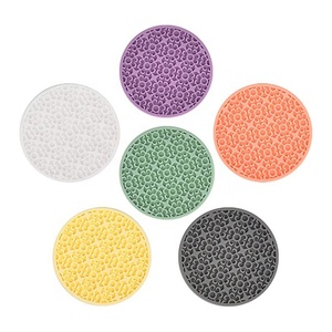 Chất lượng cao Cà Phê/trà/rượu cup Mat Pad uống đế lót ly bán buôn Tùy chỉnh cao su Silicone Coaster - Product Image 1