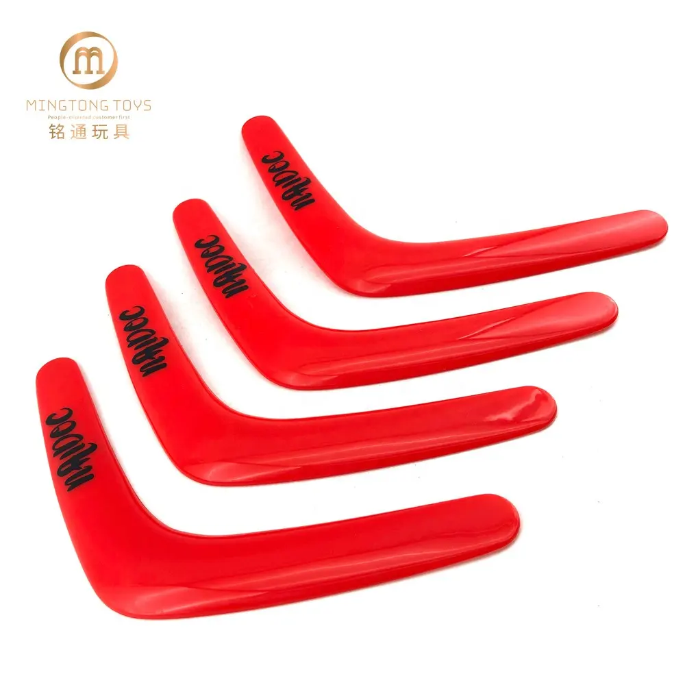 OEM Custom Logo 29センチメートルOutdoor Plastic Boomerang Toy