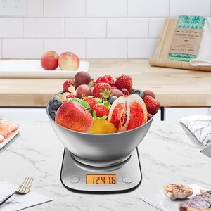 Quy mô thực phẩm dinh dưỡng với máy tính dinh dưỡng nhà bếp chế độ ăn uống Quy mô 3kg/0.1g thực phẩm kỹ thuật số calorie đếm quy mô cho bữ<span class=keywords><strong>a</strong></span> ăn chuẩn bị - Product Image 4