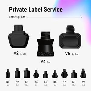 Pegamento UV Negro para Extensiones de Pestañas en Gel de Secado Rápido, Resistente al Agua, Sin Alcohol, de 5 ml, para Socios Regionales, Ofrece 8-10 - Product Image 2