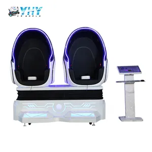 Indoor Virtual Reality Exercise Equipment Theme Park 3D 9D Gaming Videos Egg Chair Vr Cinema