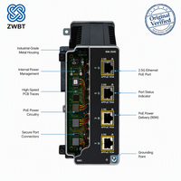 Module d'extension PoE Cisco Catalyst IEM-3500-4MU= MGig 4x 2.5G/1G/100M RJ45 90W PoE++ 4PPoE, extensible jusqu'à 15 ports au total, 20W