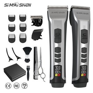 SiMAiSHEN-D12-S Kit de coupe de cheveux professionnel à marque privée, tondeuse multi-vitesses 3 vitesses pour barbier, coupe-cheveux électrique - Product Image 1