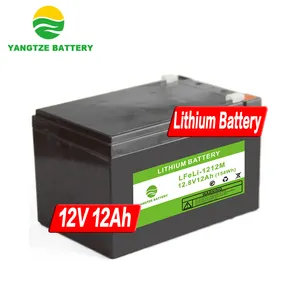 Baterai Ion Lithium 12 V 10Ah 12 V 12AH untuk Lampu Jalan Tenaga Surya