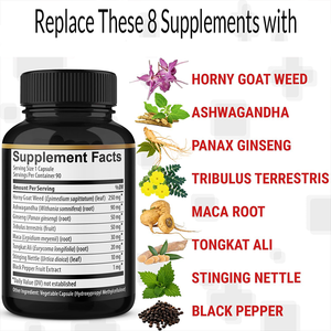 Oem Geile Geit Wiet Extract Man <span class=keywords><strong>Capsules</strong></span> Voor Volwassen Mannelijke Verbetering Met Geile Geit Weed Maca Wholesales Prijs Bulkvoorraad - Product Image 4