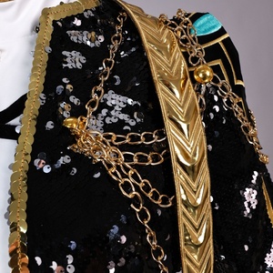 Costume Cosplay Rumi Mira Zoey con Paillettes Nere all'Ingrosso Uniforme Scolastica per Halloween Feste KPOP <span class=keywords><strong>Anime</strong></span> - Product Image 6