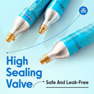 Bombola di Gas CO2 in Alluminio Lesoo per Gasatore, Bottiglia da 0,6L - Product Image 4