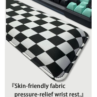 Repose-poignets pour clavier, antidérapant, en mousse à mémoire de forme, avec dessin animé, tapis de souris, coussin de soutien pour clavier à 87/104 touches
