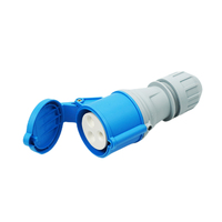 ZNPON S32342 FICHE FEMELLE INDUSTRIELLE 32AMP 220V Prise bleue de remplacement-Pour une utilisation avec les fils traînants