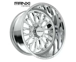 Rines Forjados Fanxi con Pulido Completo 8x6.5 8x170 8x180 5x5.5 6x5.5 22x12 24x14 26x12 26x14 26x16 para Ford F150 F250 Chevy GMC - Product Image 1