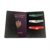 Porte-passeport personnalisé sur commande - 6,5 pouces en cuir PU
