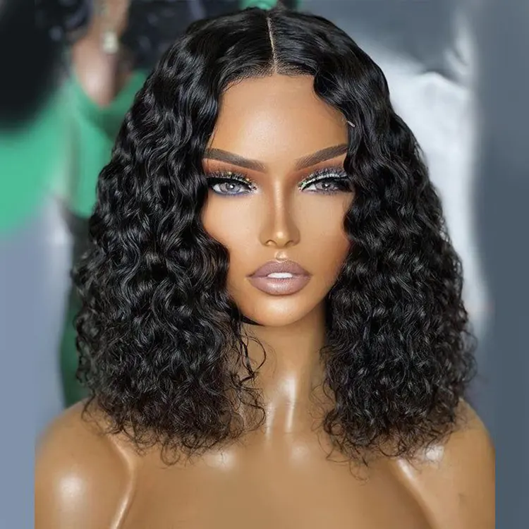 Half Wig Short Human Hair Wigs Human Hair Wigs 360 Full Lace