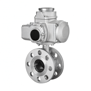 Válvula de Mariposa Eléctrica Motorizada de PVC, Actuador Eléctrico Impermeable IP68 de 2 Pulgadas, CC 12V 24V, Tipo Brida, COVNA - Product Image 1