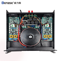 Amplificateur de puissance Berase TD2150 / Amplificateur professionnel 2U 2*2150W Amplificateur de puissance pour spectacle de divertissement en plein air