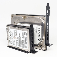 Support de montage de disque dur PCI en fer pour SSD/HDD 2,5''/3,5''